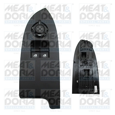 Switch, window regulator